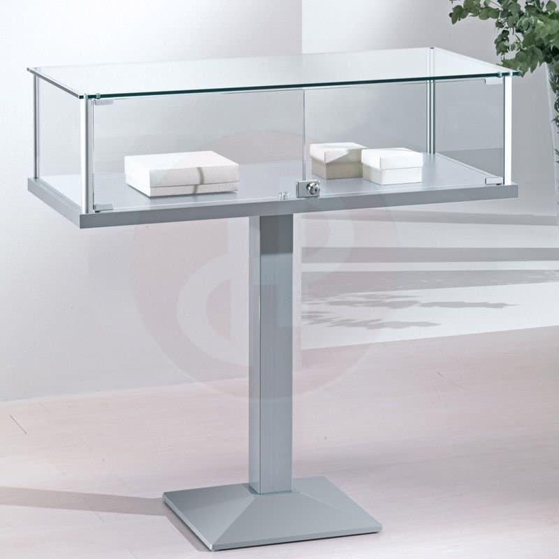 Gems pedestal display showcase 101cm wide — image 1