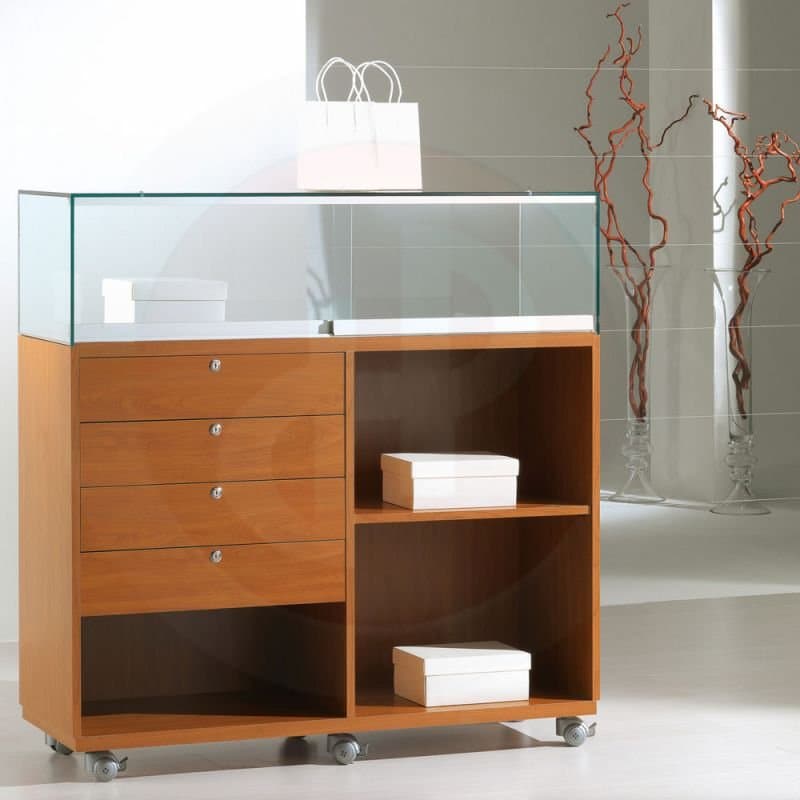 Vfm open glass top 119cm h x 120cm wide — image 1