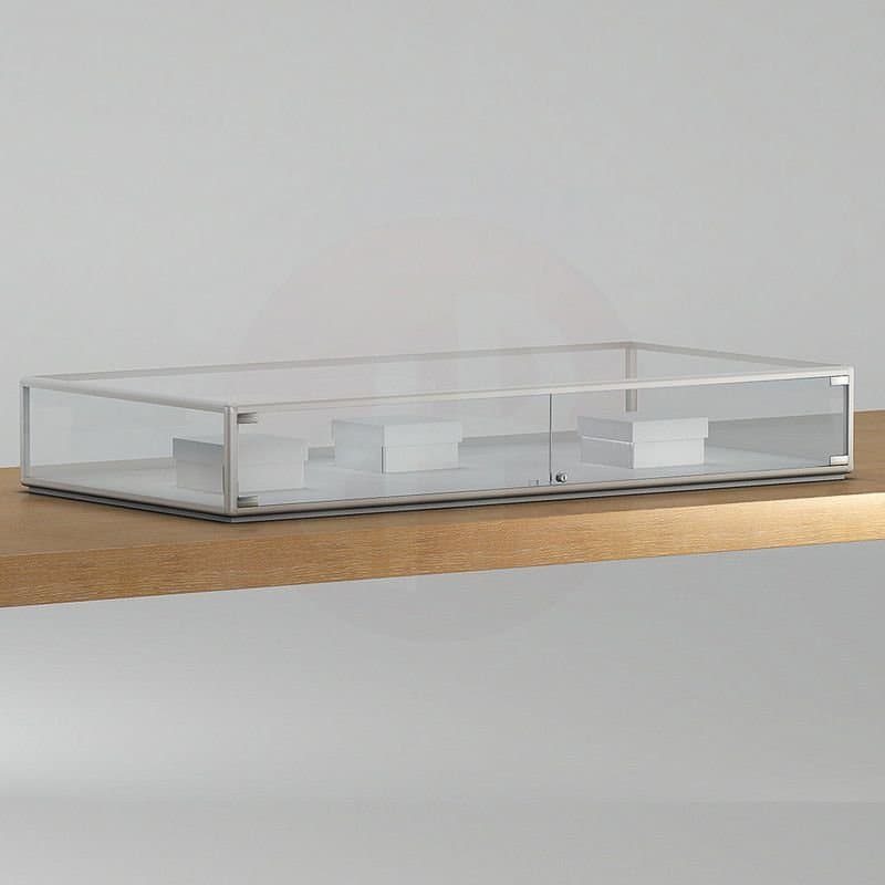 Leo table top showcase 160cm wide