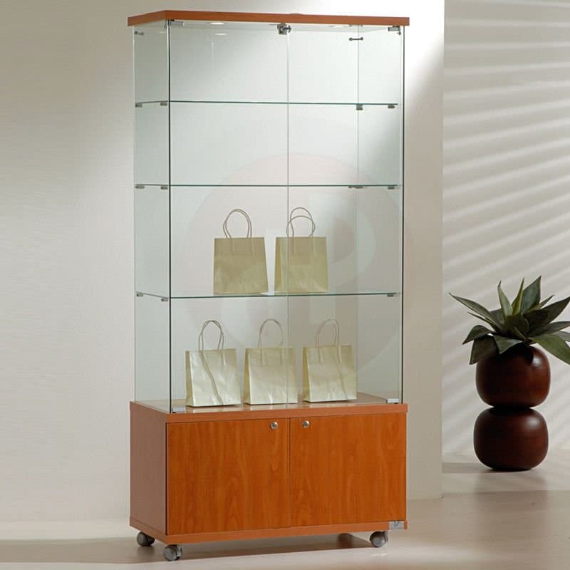 Vfm tower showcase with storage 80cm wide — image 1