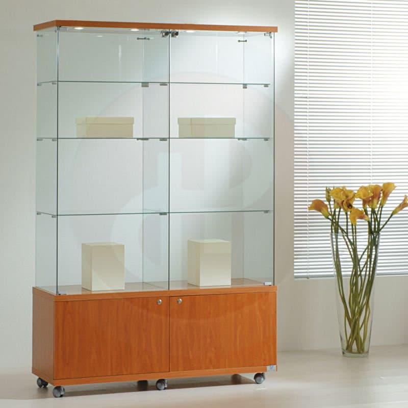 Vfm tower showcase with storage 117cm wide — image 1