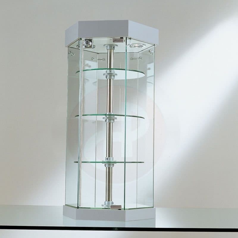 Aqua table top revolving showcase 36