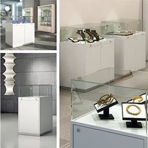 Aisle Display Cabinets