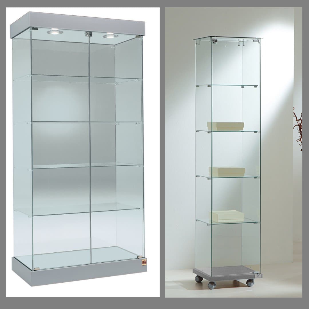 Glass Display Tower Showcases