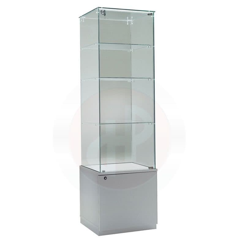 Aqua tower showcase with storage base 53cm wide — image 1