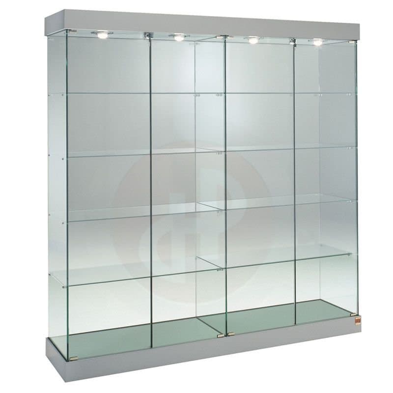 Aqua tower showcase with top lights 182cm wide — image 1