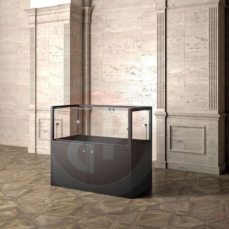 Focus display counter with light 120cm wide — image 1