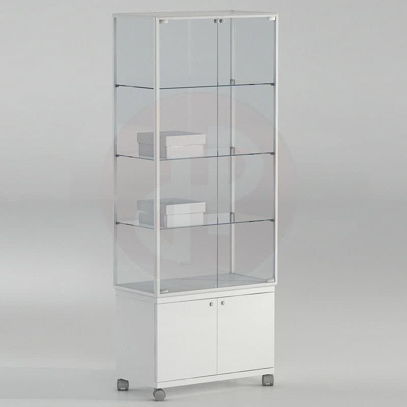 Leo tower showcase with storage 71cm wide — image 1