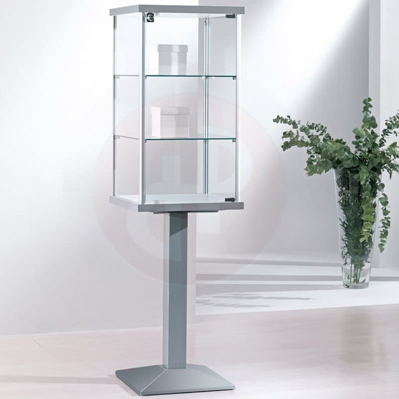 Gems pedestal display showcase 158h x 40cm wide — image 1