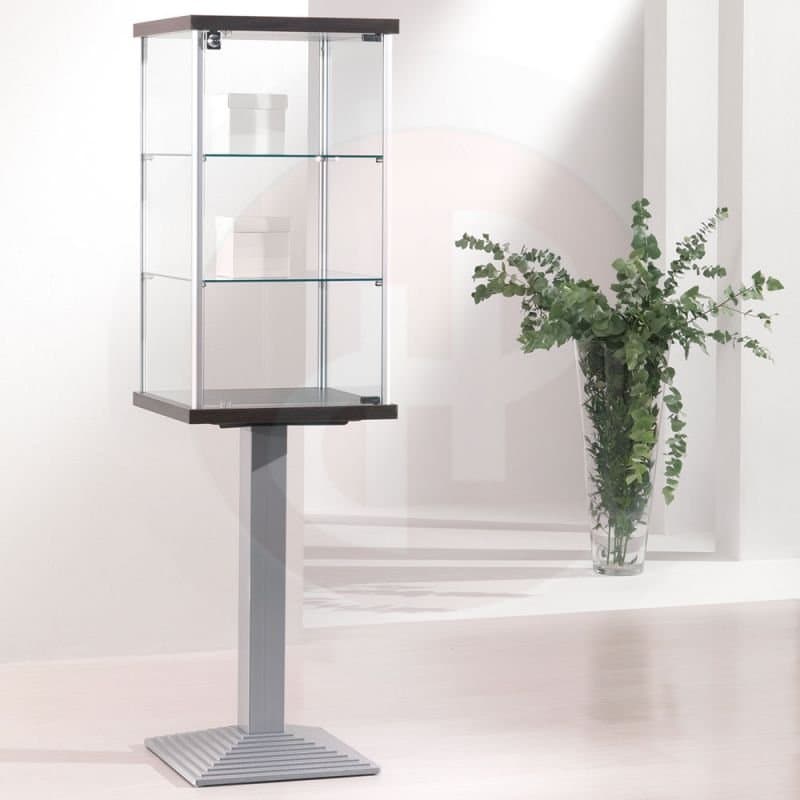 Gems pedestal display showcase 158h x 45cm wide — image 1