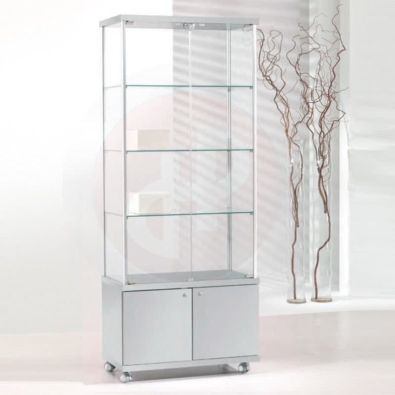 Gems tower showcase with storage 73cm wide — image 1