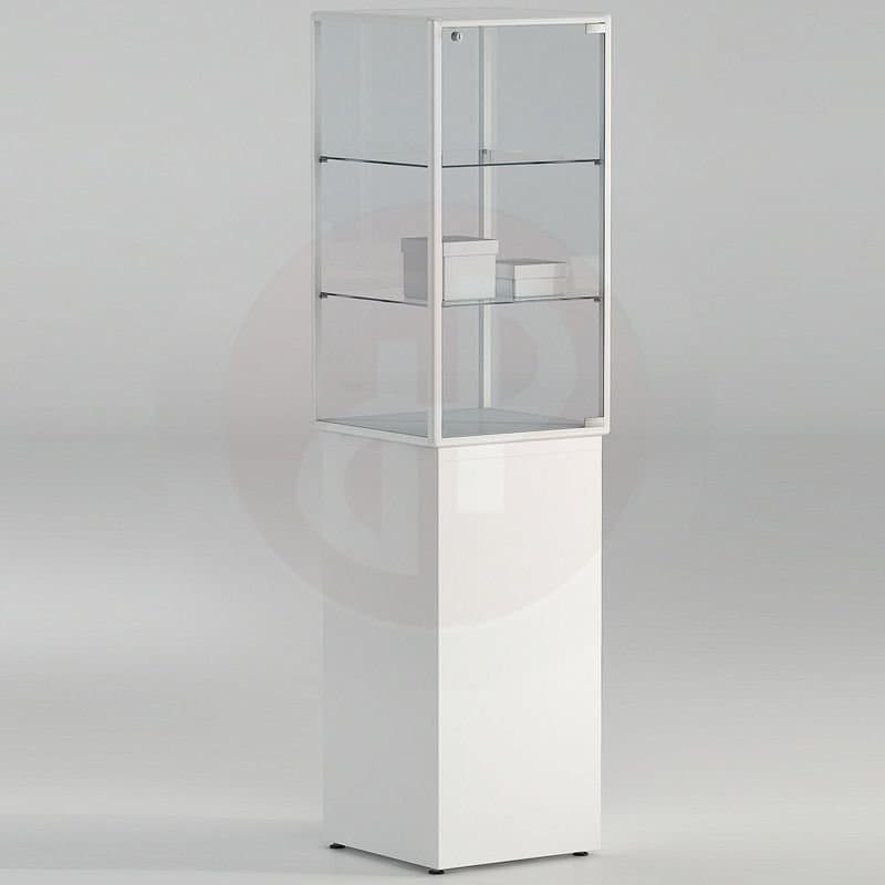 Leo solid base display showcase 175h x 45cm wide — image 1