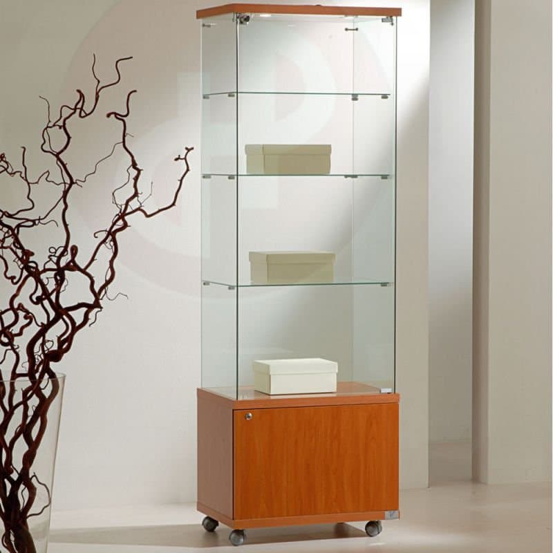 Vfm tower showcase with storage 60cm wide — image 1