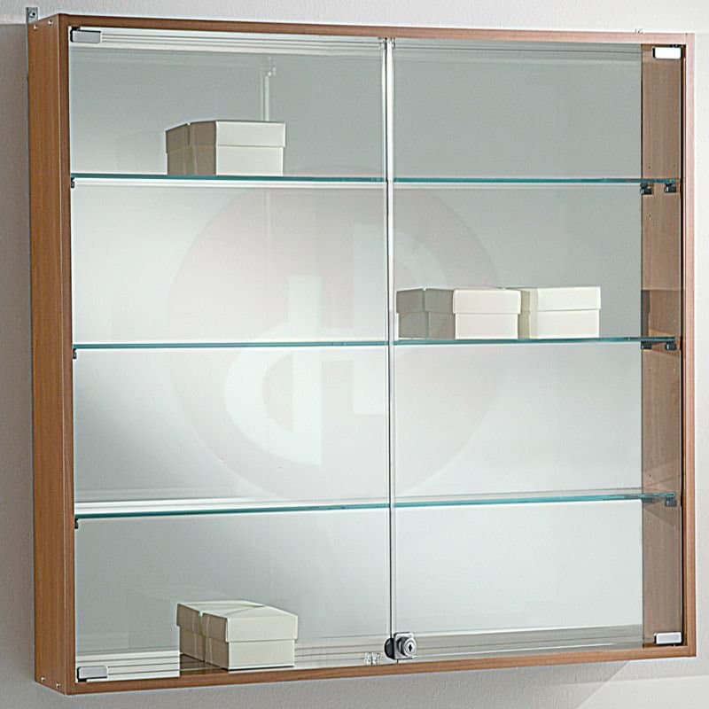 Vfm wall display unit with pegboard back 81h x 95 cm wide — image 1