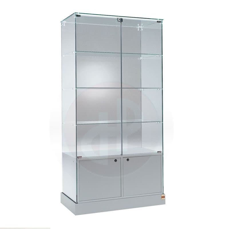 Aqua tower showcase with storage base 93cm wide — image 1
