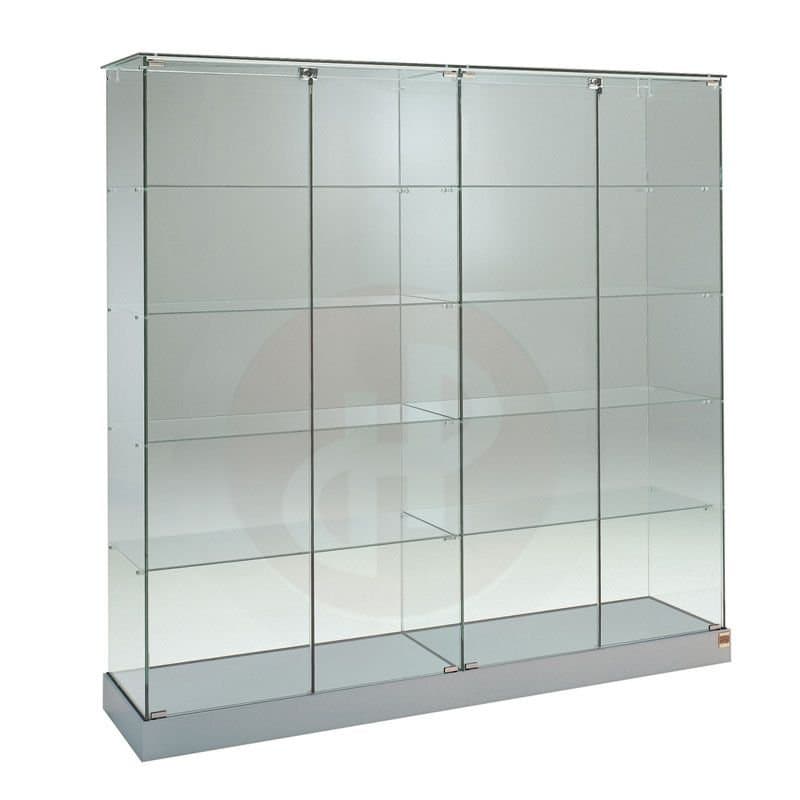 Aqua tower showcase with glass top 142cm wide — image 1