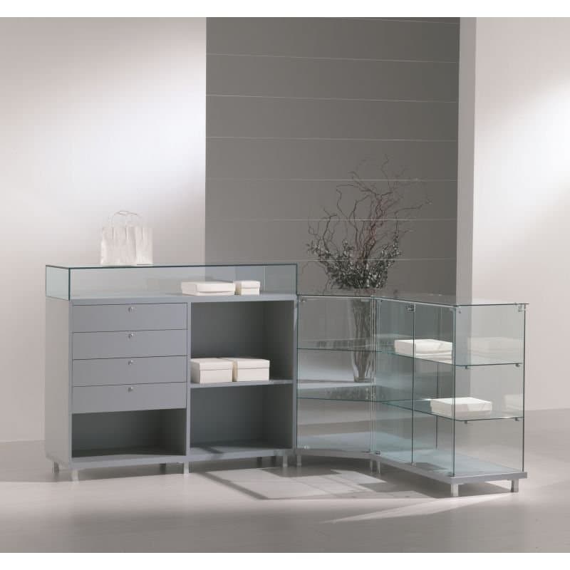 Vfm all glass counter 157 cm wide — image 2