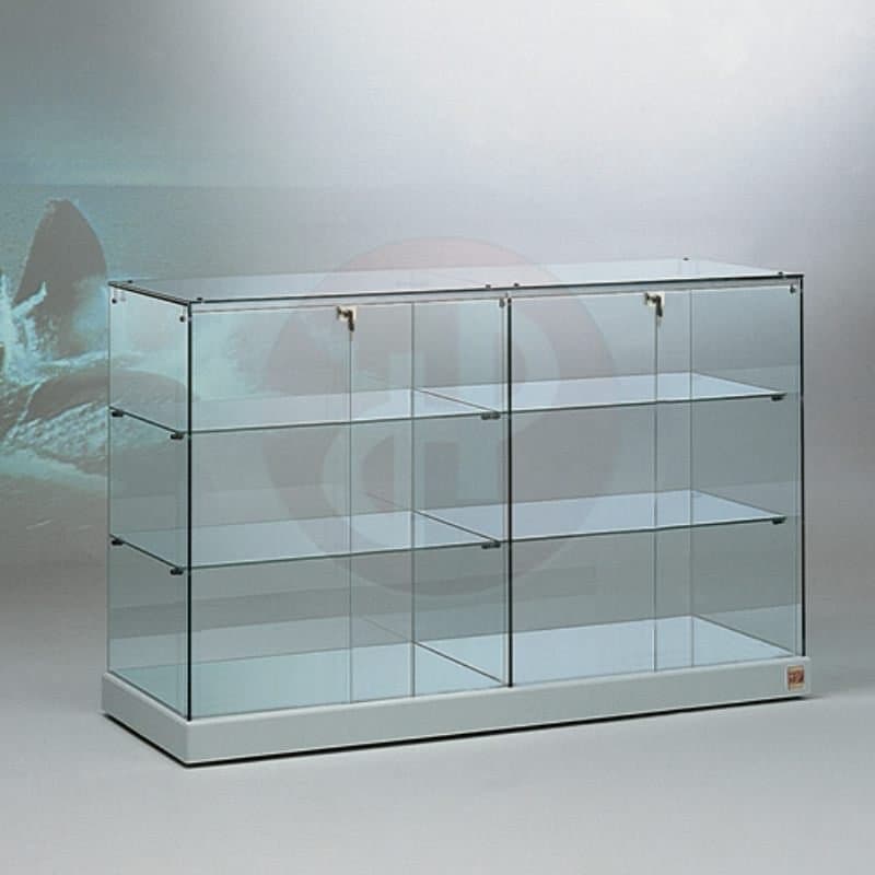 Fay all glass counter 143cm wide — image 1