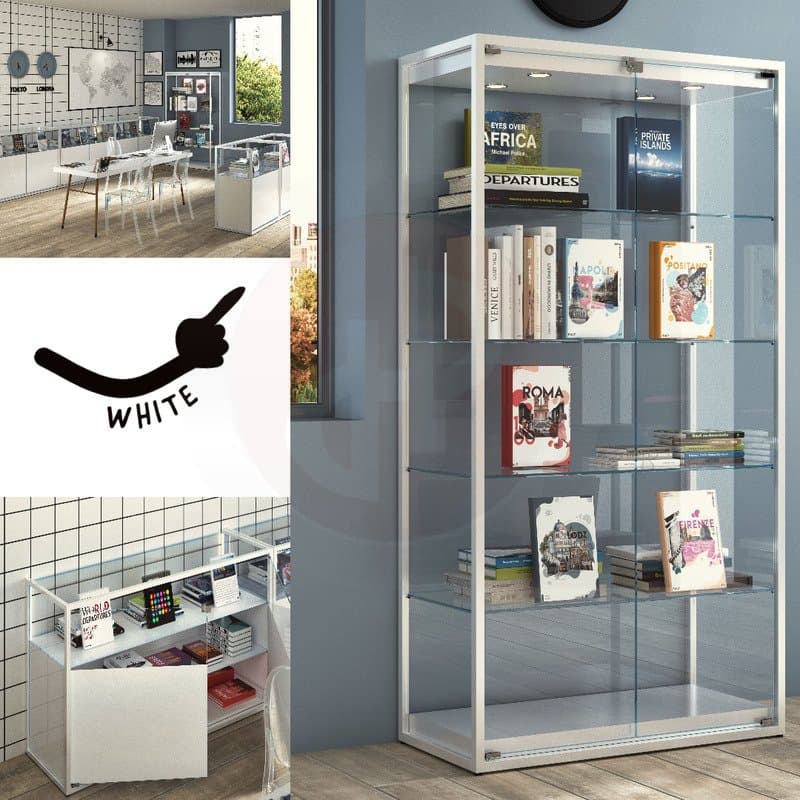 T. Square retail counter display 95 x 95cm wide — image 4