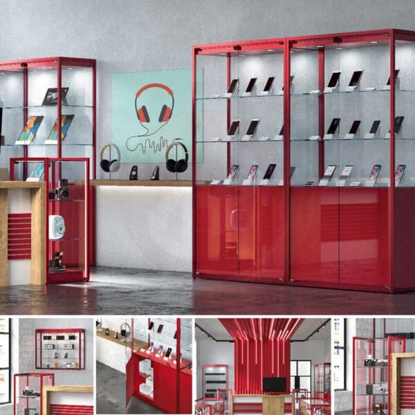 Wall Display Wonders: Unveiling the T. Square Showcase Cabinet