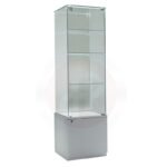 Aqua tower showcase with storage base 53cm wide