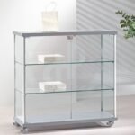 Gems retail display glass counter 93cm wide