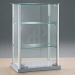 Gems counter top showcase with glass top 40cm wide