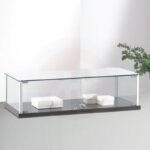 Gems counter top showcase with glass top 160cm wide