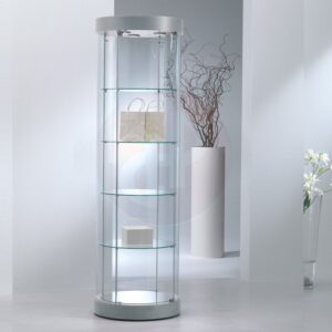 Curved 2 Showcases Archives - Glass Display Cabinets- Planet Display