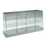 Aqua all glass counter 182cm wide x 60cm deep