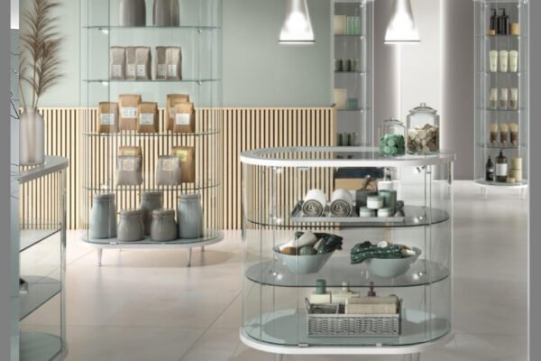 GLASS DISPLAY CABINETS