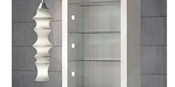 Glass Display Cabinets with Light